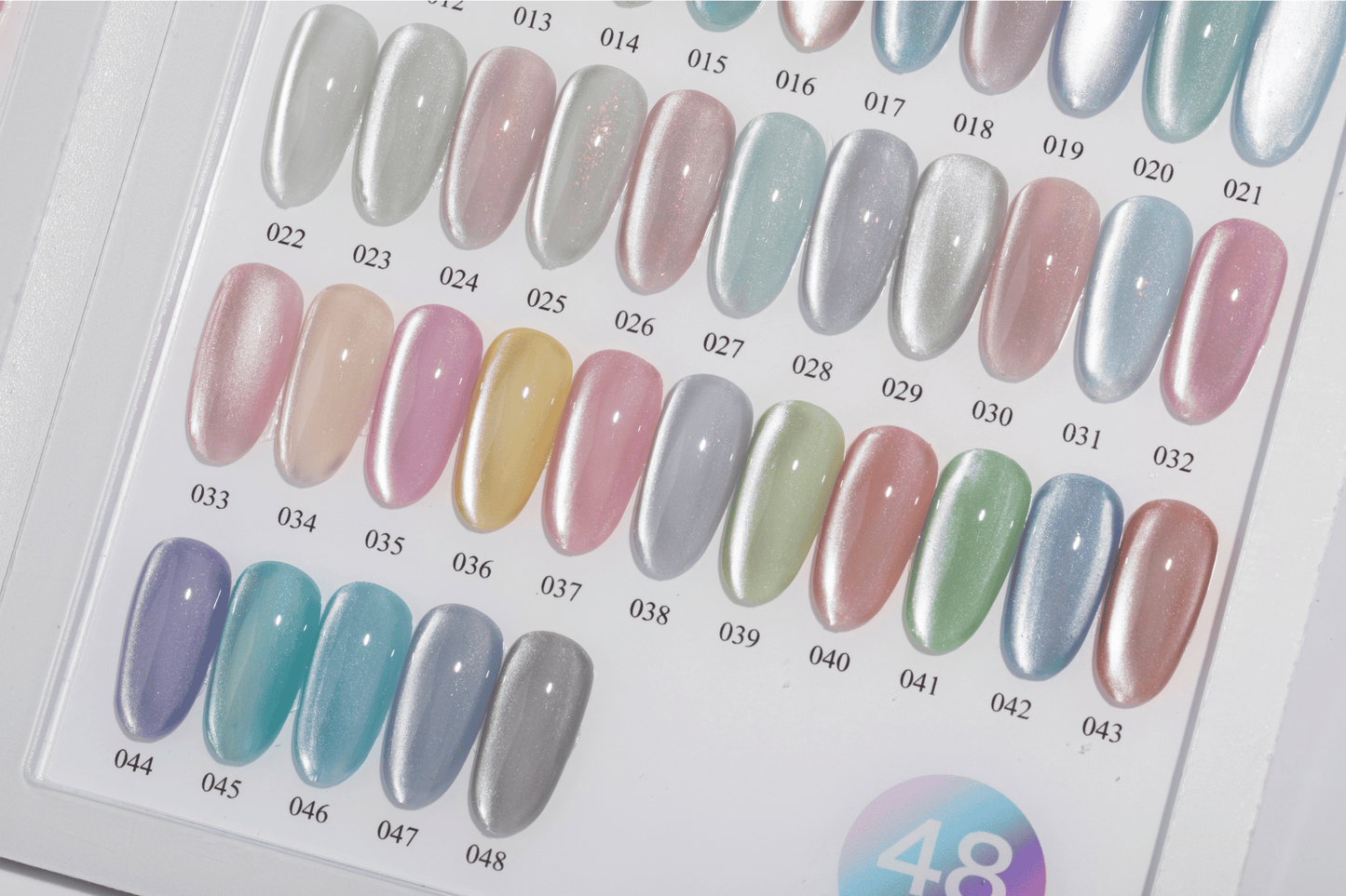 PASTEL COTTON CANDY CAT EYE COLLECTION | 48 COLORS