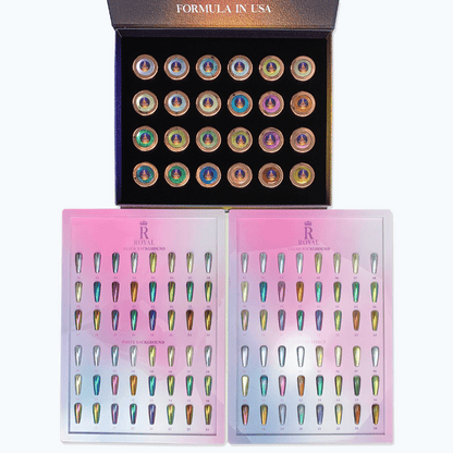 CAT EYE CHROME POWDER COLLECTION 2IN1 | 24 COLORS